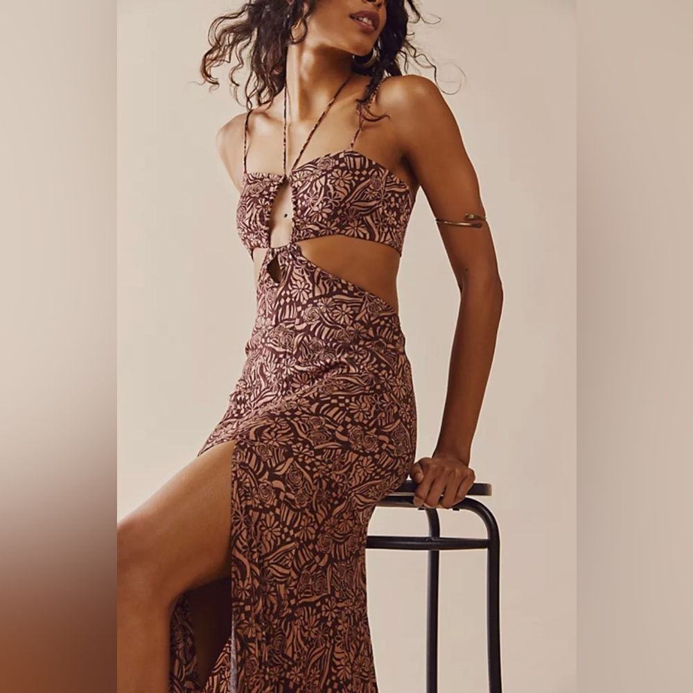 Free People Jessa Maxi Dress NWT XL